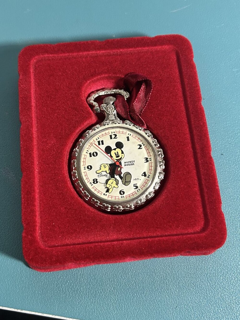 Hallmark Keepsake Disney Mickey Mouse Pocket Watch Christmas Ornament